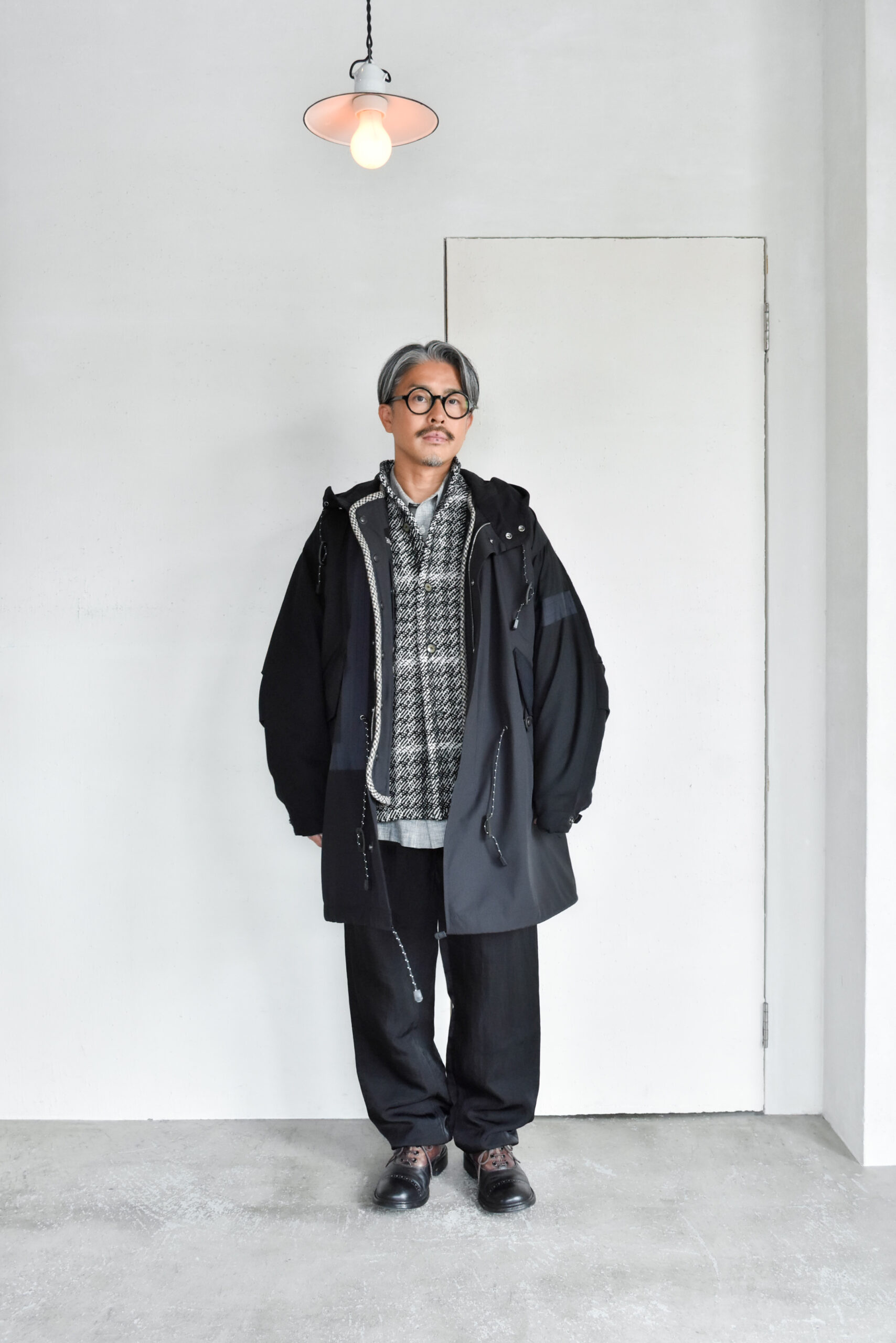 Post O’Alls POST Coach Pants heavy nylon twill black