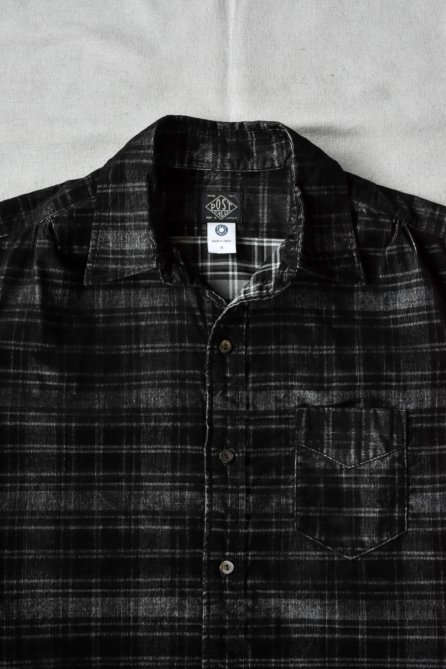 Post O’Alls Original BL Shirt shadow cords black light