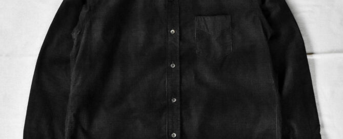 Post O’Alls Original BL Shirt shadow cords black dark