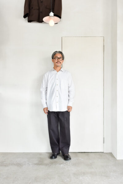 HOPPER'S BRUNCH R-Shirts Color Nep Flannel Natural