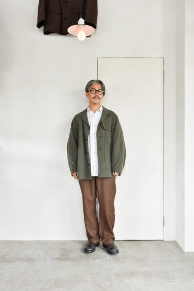 HOPPER'S BRUNCH R-Shirts Color Nep Flannel Natural