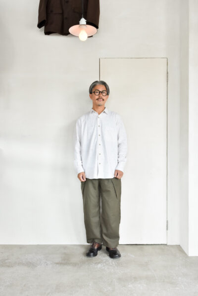 HOPPER'S BRUNCH R-Shirts Color Nep Flannel Natural