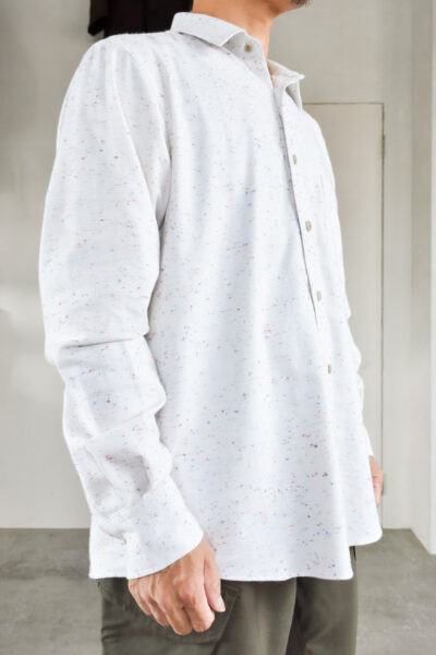 HOPPER'S BRUNCH R-Shirts Color Nep Flannel Natural