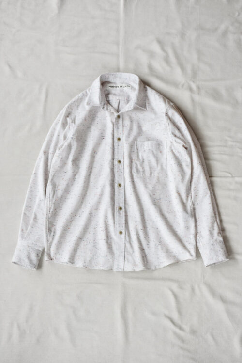 HOPPER'S BRUNCH R-Shirts Color Nep Flannel Natural