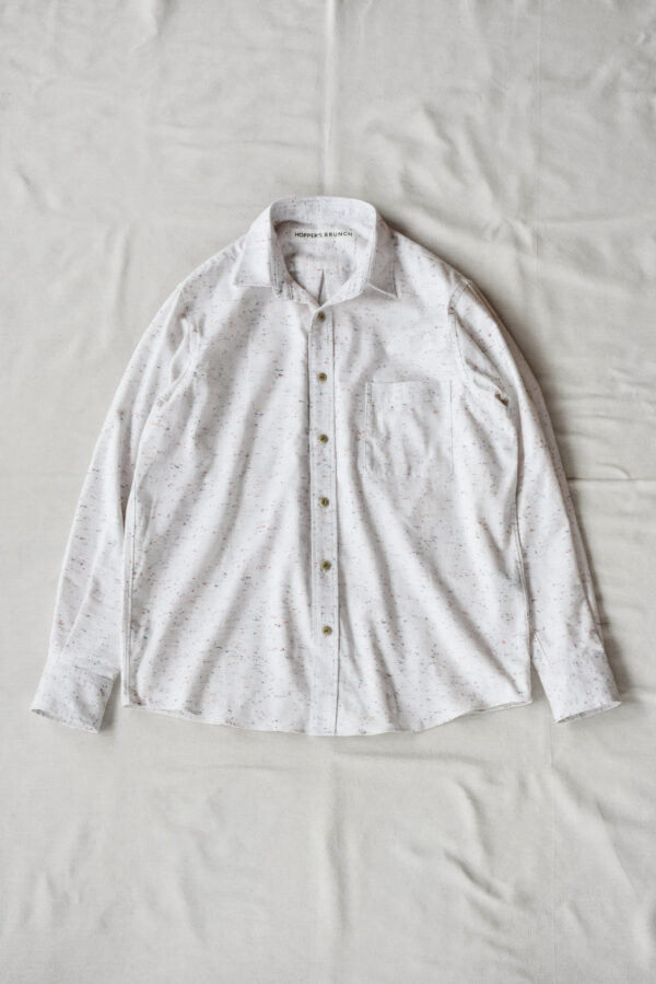 HOPPER'S BRUNCH R-Shirts Color Nep Flannel Natural