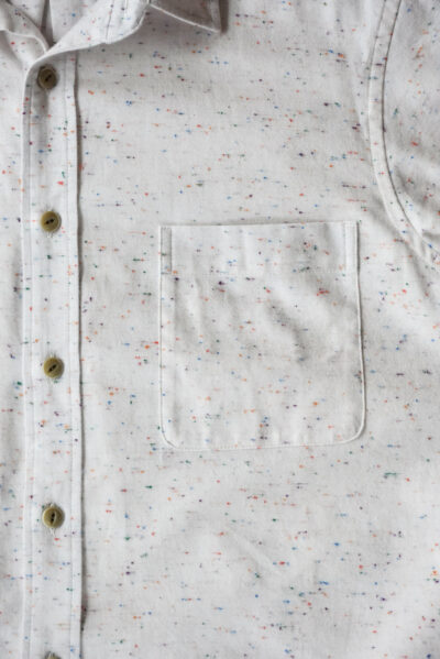 HOPPER'S BRUNCH R-Shirts Color Nep Flannel Natural