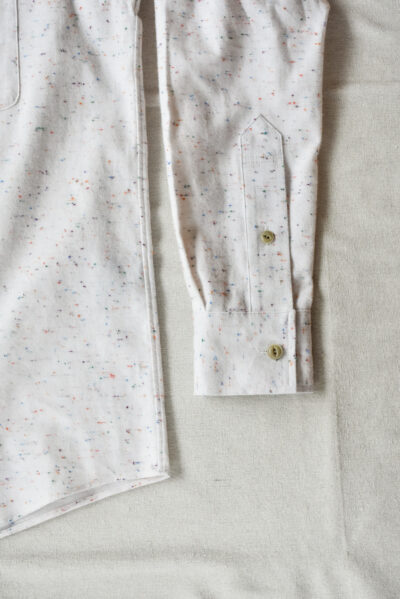 HOPPER'S BRUNCH R-Shirts Color Nep Flannel Natural