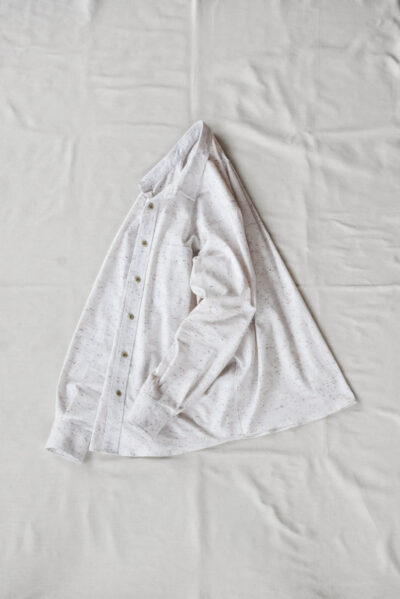 HOPPER'S BRUNCH R-Shirts Color Nep Flannel Natural