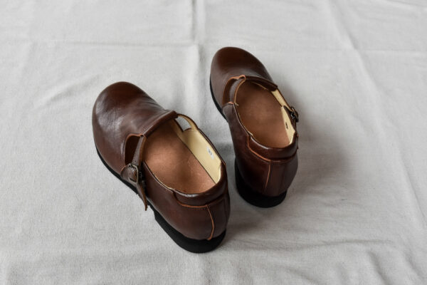 nakamura shoes T-01 Buffalo Leather Dark Brown