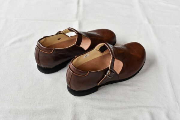 nakamura shoes T-01 Buffalo Leather Dark Brown