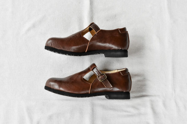 nakamura shoes T-01 Buffalo Leather Dark Brown