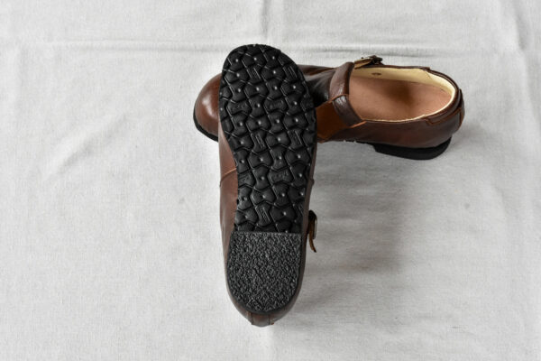 nakamura shoes T-01 Buffalo Leather Dark Brown