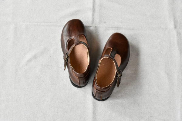 nakamura shoes T-02 Buffalo Leather Dark Brown