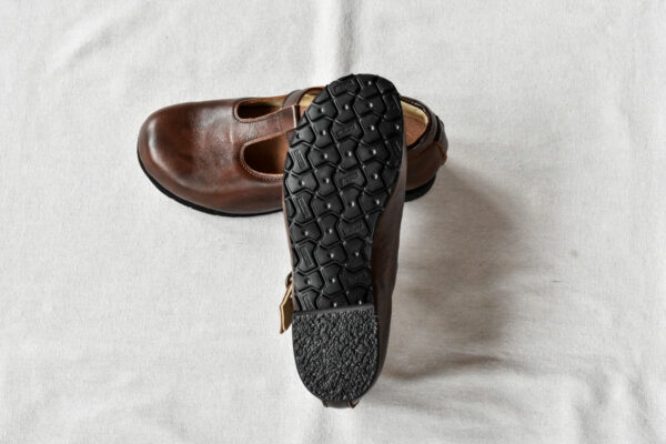 nakamura shoes T-02 Buffalo Leather Dark Brown