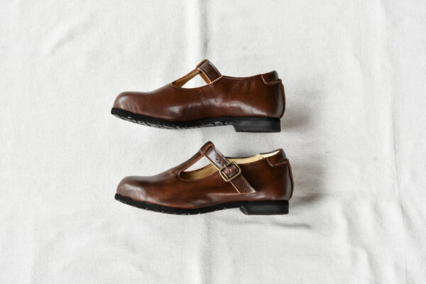 nakamura shoes T-02 Buffalo Leather Dark Brown