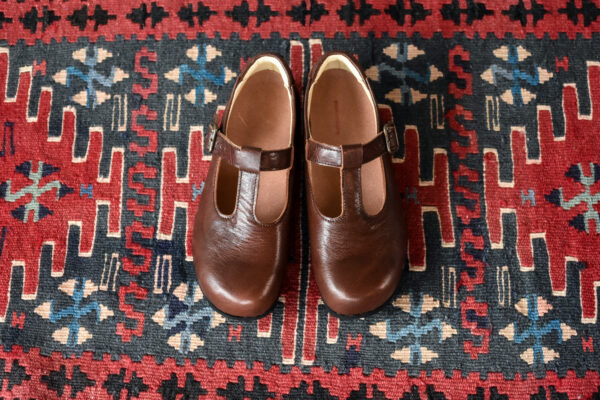 nakamura shoes T-02 Buffalo Leather Dark Brown