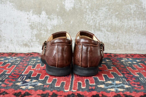 nakamura shoes T-01 Buffalo Leather Dark Brown