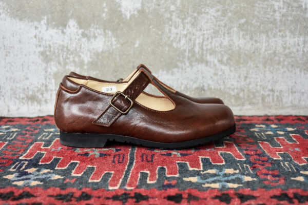 nakamura shoes T-02 Buffalo Leather Dark Brown
