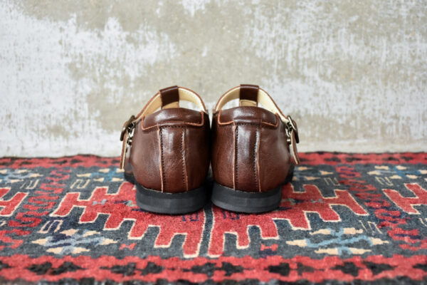 nakamura shoes T-02 Buffalo Leather Dark Brown