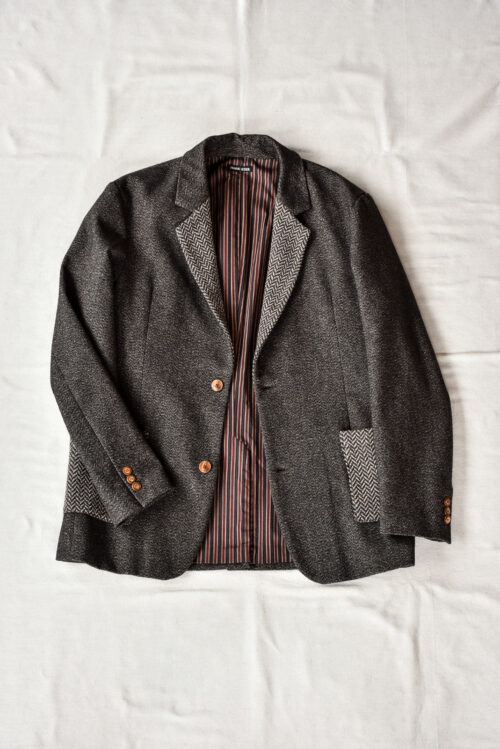 Frank Leder 2Tone Brown Wool 2B Blazer