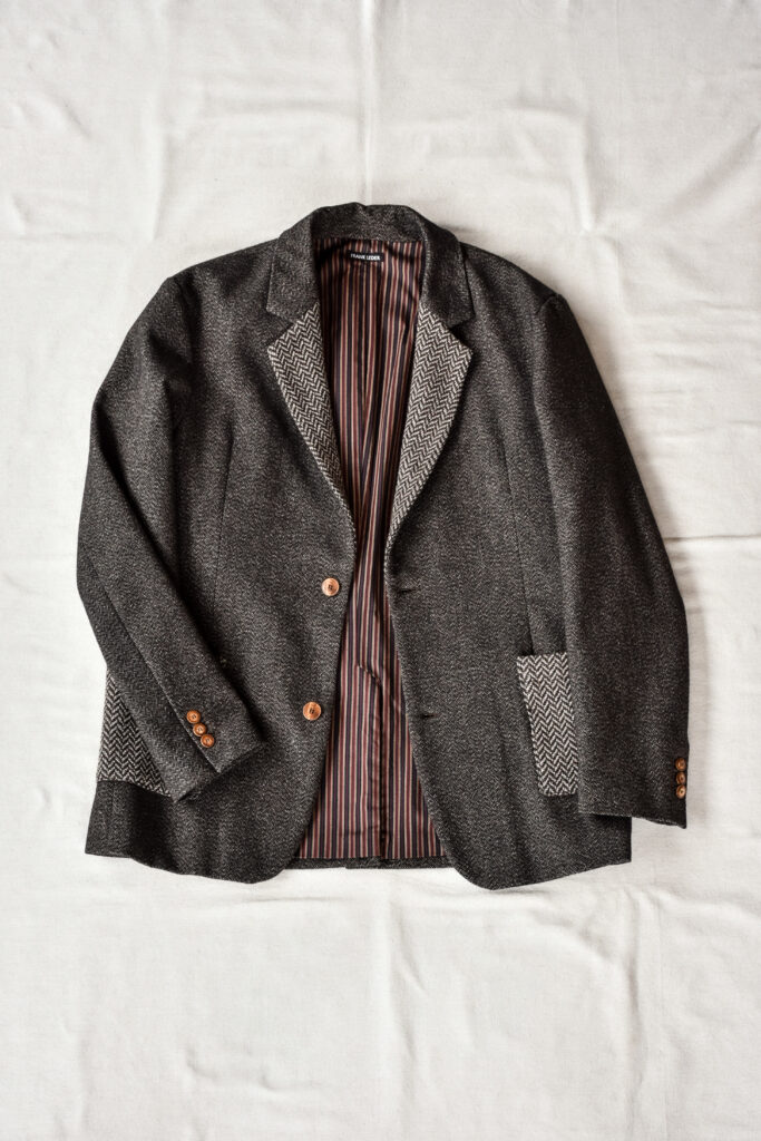 Frank Leder 2Tone Brown Wool 2B Blazer