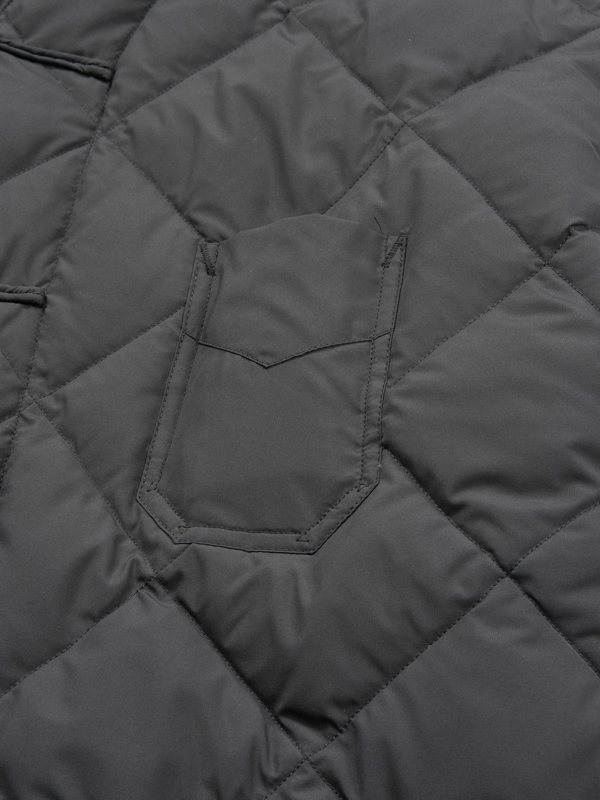 Post O’Alls POST Chinois DV Down Jacket Polyester Poplin Grey