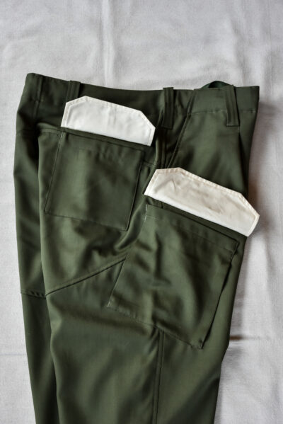 HOPPER’S BRUNCH UK Cargo Trousers Olive