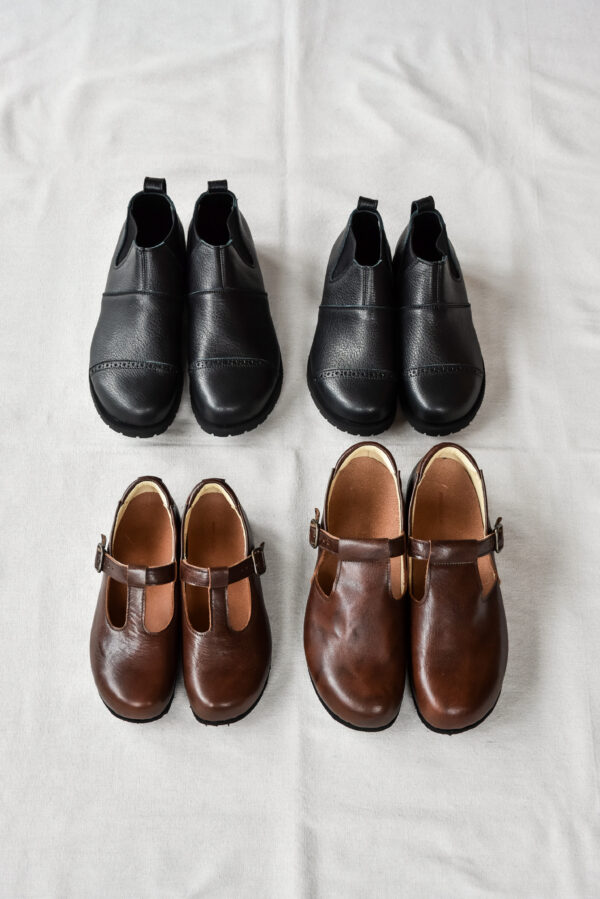 nakamura shoes SG-02SP Goat Leather Black